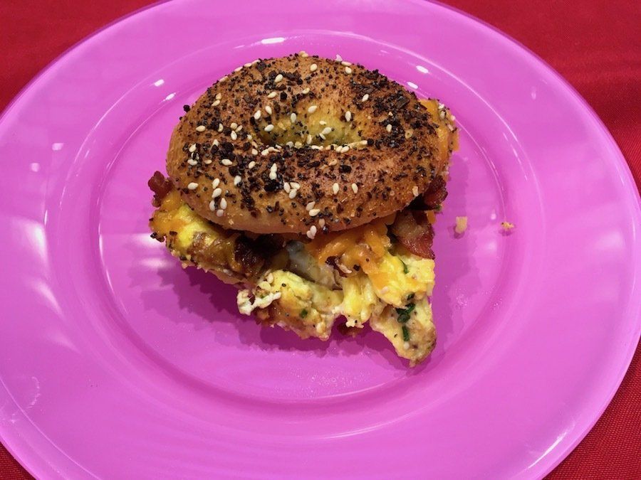 Bagel Breakfast Sliders